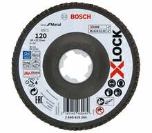 Kroonlehine lihvketas Bosch X-Lock X571, 125 mm, K 120