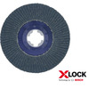 Kroonlehine lihvketas Bosch X-LOCK, 125 mm, K40