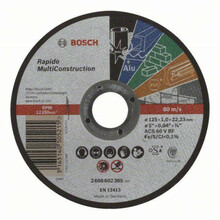 Lõikeketas Bosch ACS 60 V BF, 125 x 1 x 22,23 mm