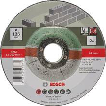 Lõikeketas Bosch C 30 S BF 2609256335, 125 x 22,23 mm, 5 tk