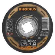 Metallilõikeketas Rhodius XT70 X-LOCK, 125 x 1,0 x 22 mm
