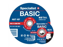 Metalli lõikeketas Specialist+ Basic, 230 x 2 x 22 mm