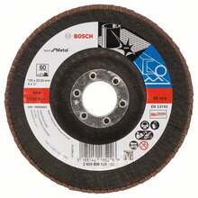 Lamell-lihvketas Bosch X571, 125 x 22,23 mm, K60