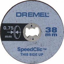 Õhukesed lõikekettad Dremel SC409, 38 mm, 5 tk