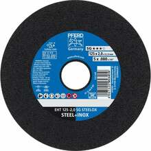 Lõikeketas metallile Pferd EHT125-2.0 SG Steelox, 125 x 2 x 22,23 mm