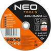 Metalli ja INOX lõikekettad Neo Tools 41 A46-S-BF, 230 x 1,9 x 22,2 mm, 25 tk