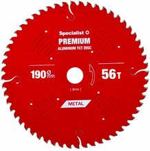 Lõikeketas Specialist+, 190 x 56 x 30 mm, Aluminium PREMIUM