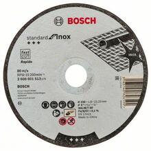 Abrasiivne lõikeketas Bosch Standard for Inox 2608601513, 150 x 22,23 mm
