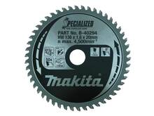 Lõikeketas Makita B-40294, 136 x 1,6 x 20 mm, 50T