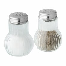 Soola- ja pipratooside komplekt Fackelmann 46959, läbipaistev