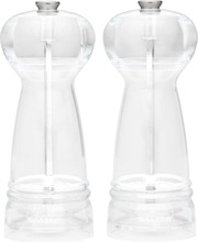 Pipra- ja soolaveskite komplekt Salter Harper Mill BW12949EU7, läbipaistev, 2 tk