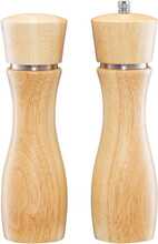 Soola- ja pipraveski komplekt Ambition Natural, 20 cm, pruun, 2 tk