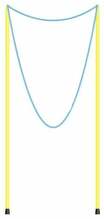 Seebimullide pulk Tuban Twine, 100 cm
