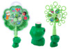 Seebimullid Lean Toys Soap Bubbles Pinwheel Dinosaur Tray, roheline