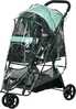 Lemmikloomakäru PawHut, 2 in 1, kuni 10 kg, roheline