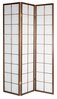 Vahesein Home4you Oriental, 3 paneeli, 132 x 2,2 x 179 cm, pähkel