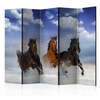 Toapaneel Artgeist Horses In The Snow II, 172 x 225 cm