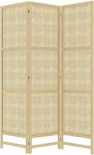 Kokkupandav ruumijagaja Homcom, 3-osaline, PP rotang, 135 x 180 cm
