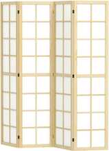 Kokkupandav toapaneel Homcom ekraan, 4-osaline, 160 x 170 cm