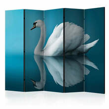 Vahesein Artgeist Swan - Reflection II Paraventtc1965, 225 x 172 cm