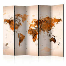 Vahesein Artgeist World In Brown Shades II Paraventtc1923, 225 x 172 cm