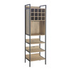 Veiniriiul Home4You Hannes, 52 x 40 x 180 cm, beež