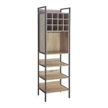 Veiniriiul Home4You Hannes, 52 x 40 x 180 cm, beež