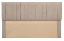 Voodipeats Kalune Design Safir, 140 x 7 x 97 cm, helepruun/liivakarva