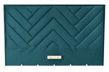 Voodipeats Halmar W1, 175 x 8 cm, tumesinine