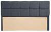 Voodipeats Kalune Design Vitalia, 160 x 7 x 97 cm, antratsiit/hall