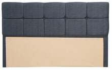 Voodipeats Kalune Design Vitalia, 160 x 7 x 97 cm, antratsiit/hall