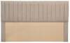 Voodipeats Kalune Design Safir 150, 97 x 7 x 150 cm, helepruun/beež