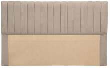 Voodipeats Kalune Design Safir 150, 97 x 7 x 150 cm, helepruun/beež