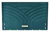 Voodipeats Halmar Modulo W3, 175 x 8 x 120 cm, roheline/sinine