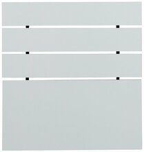 Voodipeats Kalune Design Fuga, 3 x 90 x 100 cm, valge