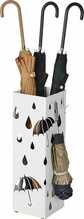 Vihmavarju alus Songmics, 15,5 x 15,5 x 49 cm, valge