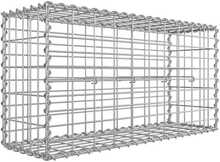 Gabioon Songmics, 100 x 50 x 30 cm, GGB153, hõbedane