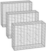 Kivigabioon Songmics, 100 x 80 x 30 cm, hõbedane