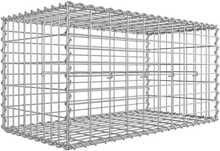 Gabioonikorv SONGMICS, 100 x 50 x 50 cm, GGB155, hõbedane