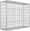 Gabioon SONGMICS, 100 x 80 x 30 cm, GGB183, hõbedane