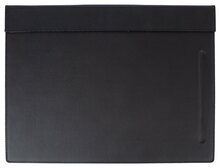 Kirjutuslauamatt Home4you Walter 87362, 34 x 45 cm, must
