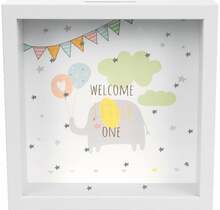 Rahakassa Goldbuch 920082 Welcome little one, 18x18 cm