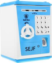 Laste seif-taukaram Ramiz Piggy Bank, sinine