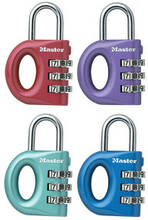Tabalukk Masterlock 633EURD, 32 x 17 mm, värviline