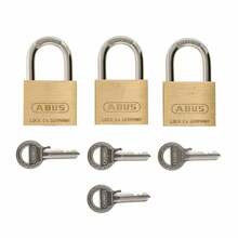 Lukk Abus 60/40 Triples C, messing, 60 x 40 mm, 3 tk