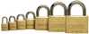 Lukk Abus 60/40 Triples C, messing, 60 x 40 mm