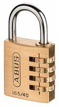 Ripplukk Abus 165/40C, 42 x 77mm, kuldne