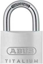 Ripplukk Abus Titalium 54TI/40, 38 x 57 mm, hõbe