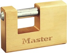 Tabalukk Master Lock 608EURD, 85 mm, messing