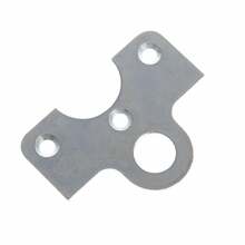 Tabalukk Kurzemes 5208/9208, 5.5 x 3.5 cm, hõbe